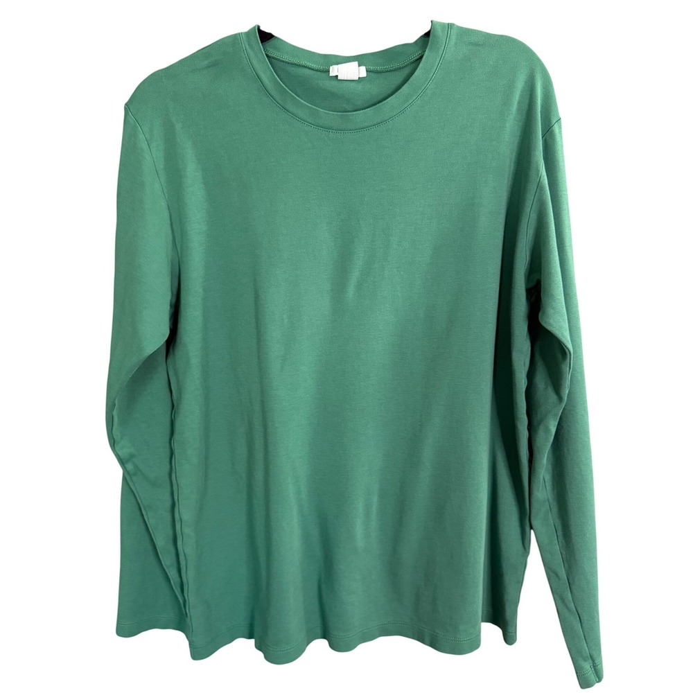Lake T-Shirt Mens Medium Green Casual Lounge Everyday Minimalist Basic‎ Comfort